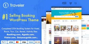 Traveler - Travel Booking WordPress Theme helps you Save Time