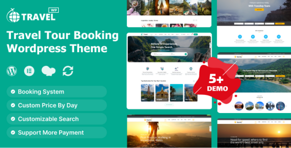 Travel WP is a Travel WordPress Theme developed for travel agencies and tour operators of any size. It offers a lot of flexibility and possibilities in setting up tours. You can indicate as many tour attributes as you like. These attributes can later be used for setting up a search…