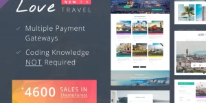 Travel WordPress Theme is a clean WordPress Travel Theme which fits for all kind of Tour