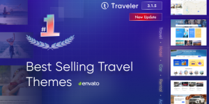 Create a stunning travel booking site with ease using Traveler – Travel Booking WordPress Theme. Access unlimited free themes  plugins with Bevaultx!