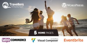 Discover the Travellers Tour Travels Landing Page WordPress Theme! Create stunning travel blogs and tour sites with customizable layouts and booking systems.