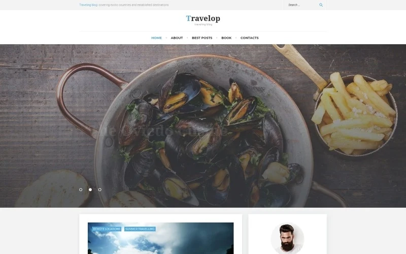 Travelop is a responsive Traveler WordPress Theme with a refined blog-first layout and neutral multipurpose design. It is deeply integrated with the most populated social networks Facebook