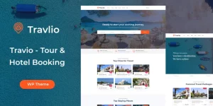 Travlio is a WordPress tour