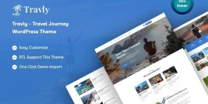 Travly is a Travel Journey WordPress Theme. Travly responsive