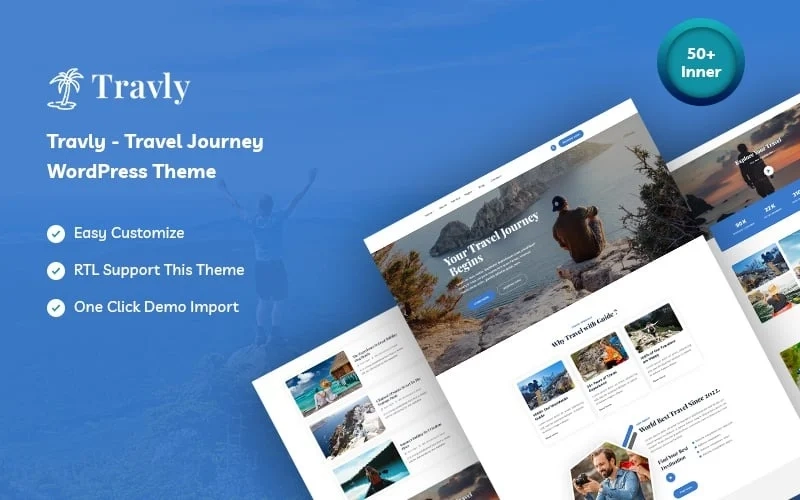 Travly is a Travel Journey WordPress Theme. Travly responsive