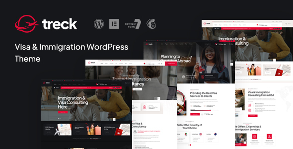 Create a sleek website with Trek Immigration  Visa Consulting WordPress Theme. Explore premium themes like Trek via Bevaultx for free!