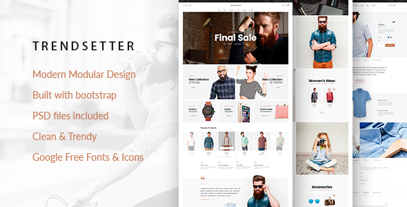 Introducing Trendsetter Multipurpose eCommerce WordPress Theme Alright