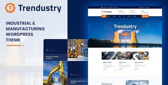 Create a stunning website with Trendustry. Responsive