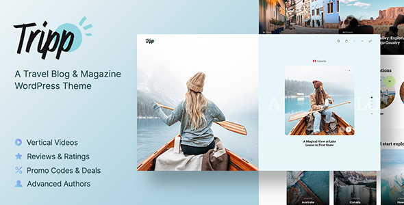 Perfect for any travel blogger looking to showcase their adventures and experiences to the world. Tripp comes with a bundle of tools and features to help you share your travel stories and inspire others to explore the world.