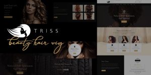 Discover Triss Hair Store WooCommerce Theme - your ultimate