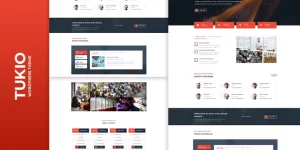 Event Organizer – For Conferences and Events is a modern responsive WordPress theme for conferences