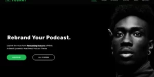 Tusant is a WordPress theme crafted specifically for Podcast