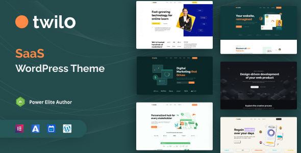 Boost your SaaS business with the Twilo SaaS WordPress Theme. Featuring responsive design