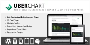 Unlock the power of data visualization with UberChart! This WordPress plugin lets you create stunning