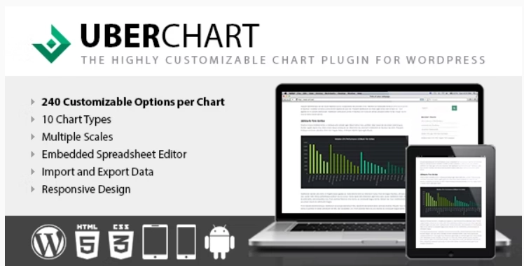 Unlock the power of data visualization with UberChart! This WordPress plugin lets you create stunning