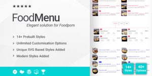 Spice up your restaurant website with the Ultimate Food Menu Addon for WPBakery! Enjoy unlimited menu items