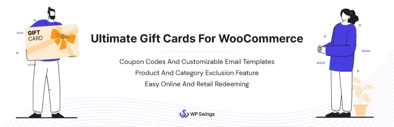 Gift Cards for WooCommerce Pro helps merchants to create