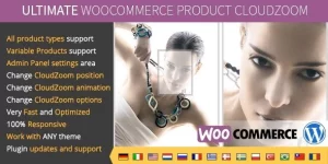 Enhance your WooCommerce store with Ultimate WooCommerce CloudZoom! Effortlessly add stunning Cloud Zoom effects to product images