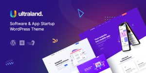 Meet Ultraland: The Ultimate Software  App Startup WordPress Theme Hey there