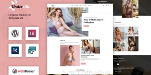 Welcome to the creative lingerie theme Undersilk