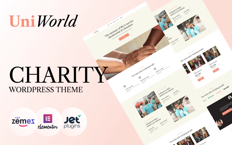 We live in a progressive world where people are more humanistic and empathiс. Helping each other is one of the main thing that will save our world. The dollar may save someones life. Create a perfect website with charity WordPress theme to promote charity and donation among the society and…