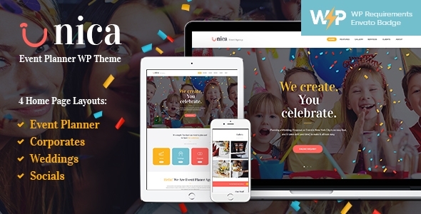 Elevate your event website with Unica Theme! Access it via Bevaultx for stunning design  top features. Perfect for weddings