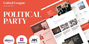 Promote your political party with the help of a brand new political campaign template powered by WordPress and designed with Elementor and a bunch of powerful add-ons. The theme is built neat and credible