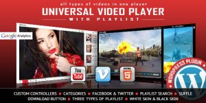 Unlock seamless video integration with the Universal Video Player WordPress Plugin! Support YouTube