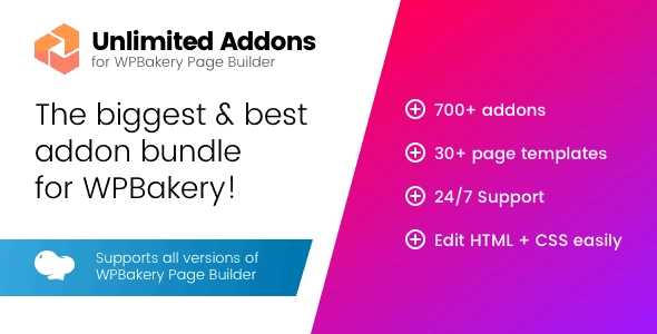 Elevate your website with Unlimited Addons for WPBakery Page Builder! Access 600+ unique addons and 20+ predefined templates