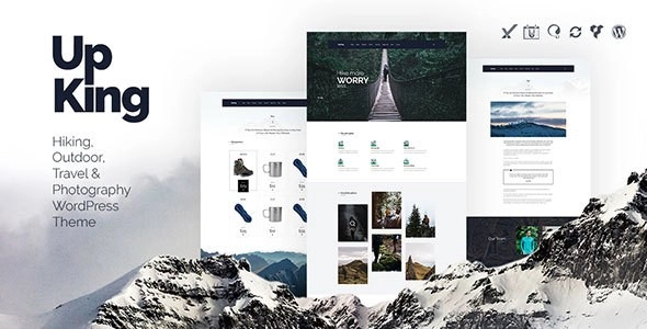 Discover Hiking Upking: A dynamic WordPress theme perfect for hiking