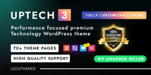 Uptech Theme – is a Powerful  Modern IT Solutions