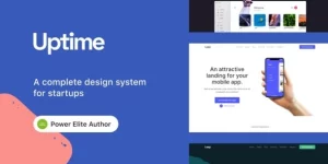 Build multi-purpose websites fast with Uptime's stylish