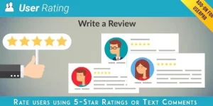 Enhance your UserPro community with the User Rating/Review Add-on! Enable star ratings and text comments