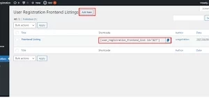 The Frontend Listing addon for User Registration allows you to list your users in frontend. Users and guests can view and check profile of all the members listed on the site. List Users in the Frontend of your site via shortcode with an Option to choose from Grid and List…