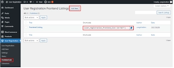 The Frontend Listing addon for User Registration allows you to list your users in frontend. Users and guests can view and check profile of all the members listed on the site. List Users in the Frontend of your site via shortcode with an Option to choose from Grid and List…