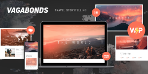 Transform your travel stories with Vagabonds - the ultimate theme for travel  lifestyle bloggers. Modern design