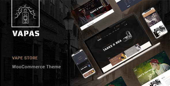 If you're on the hunt for a sleek and stylish theme for your vape store