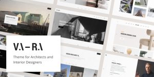 Vara is a WordPress theme which perfectly fits an architectural bureau