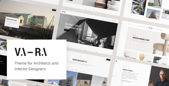 Vara is a WordPress theme which perfectly fits an architectural bureau