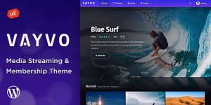 Elevate your streaming platform with Vayvo Theme. Responsive design