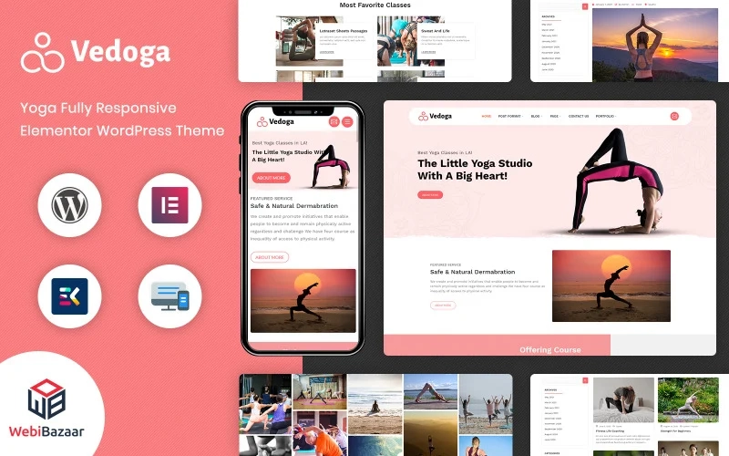 Vedoga is our modern gym WordPress theme