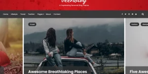 VeenBlog is a clean and minimal WordPress Blog Theme. Fully responsive design compatible with across desktop