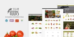 Vegan Food is a tidy and responsive WooCommerce WordPress theme suitable for any kind of food