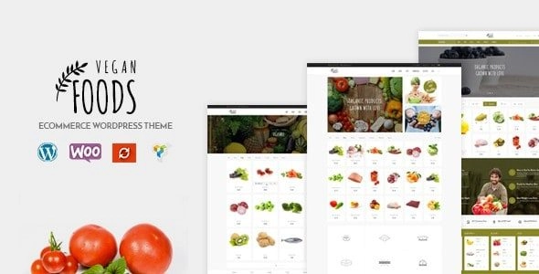 Vegan Food is a tidy and responsive WooCommerce WordPress theme suitable for any kind of food