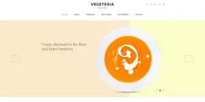 Vegetexia is a ready-made Vegetarian Meals WordPress Theme that can be used to start blogs