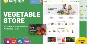 Discover the Vegime Vegetable and Grocery WooCommerce Theme