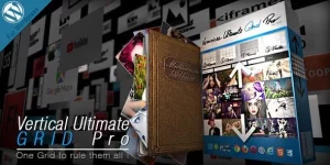 Discover the Vertical Ultimate Grid Pro WordPress Plugin