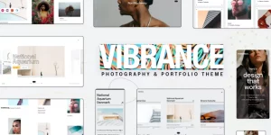 Vibrance is a Photography  Portfolio Elementor WordPress theme with a focus on smooth user experience and ease of use both for the creator  for the end user. Use custom-made sliders (layouts) for Portfolio