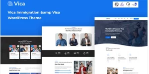 Discover Vica – the ultimate Immigration  Visa WordPress Theme! With its responsive design