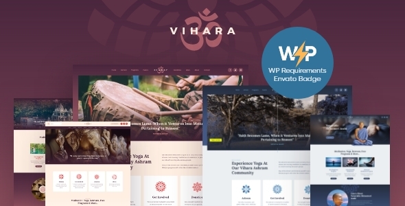 Vihara | Ashram  Buddhist Temple WordPress Theme Introducing the Vihara | Ashram  Buddhist Temple WordPress Theme! Perfect for ashrams